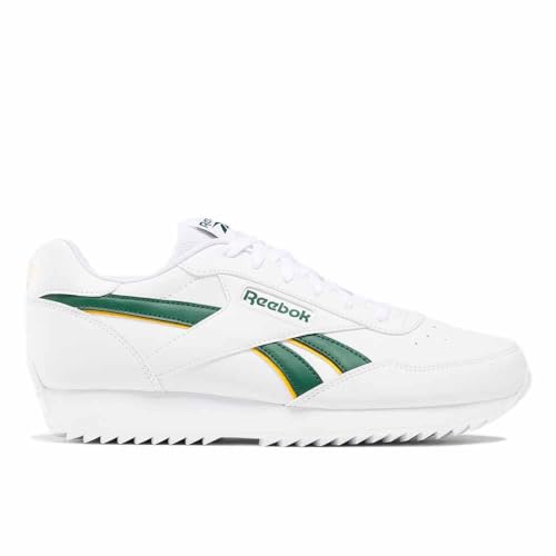 Reebok Rewind Run Ripple, Zapatillas Unisex Adulto, Ftwwht Drkgrn Clayel, 39 EU