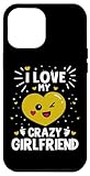 custodia per iphone 13 pro max san valentino funny i love my crazy girlfriend