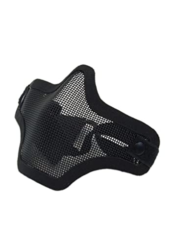 Nuprol Lower Face Mesh Mask; Black