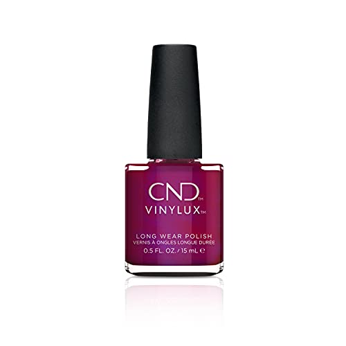CND Vinylux Long Wear Nail Polish (No Lamp Required), 15 ml, Red, Ecstasy