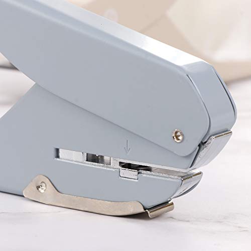 angwang Furadores de papel tipo T para cogumelo, furadores de escritório, folhas soltas, materiais e