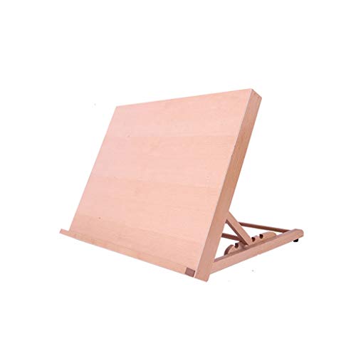 Chevalet d'artiste portable en bois pour peindre en atelier et en plein air