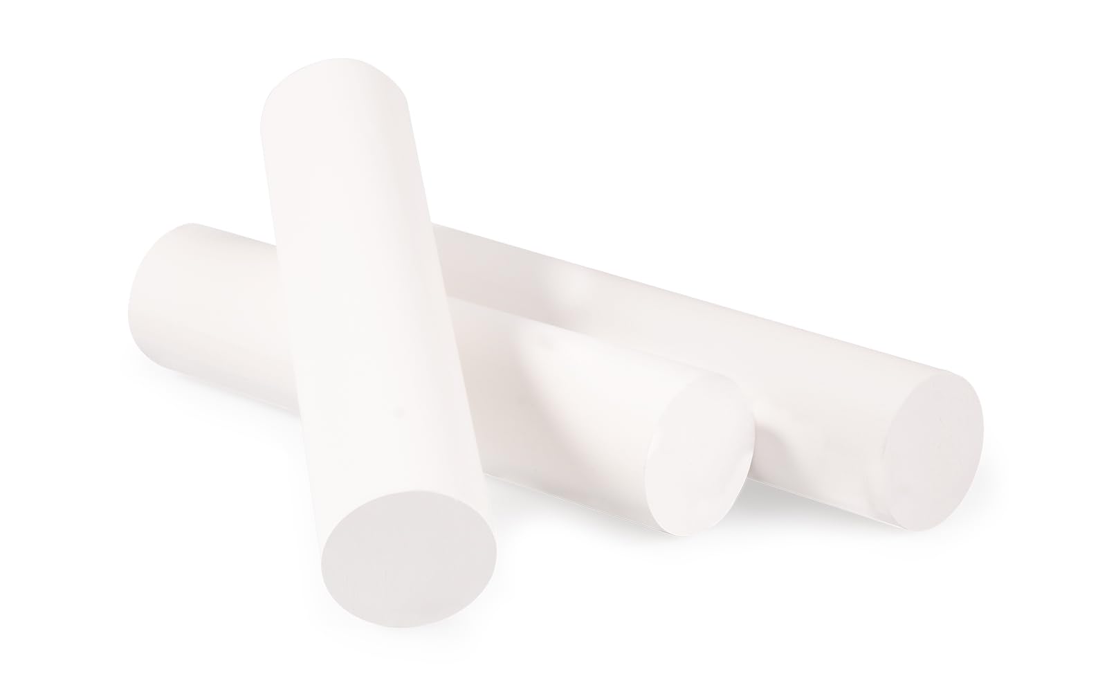 Jovi - STREET CHALKS Astuccio 3 Gessi jumbo super spessi per dipingere pavimenti, antipolvere, bianco
