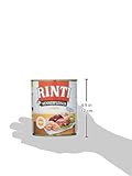 RINTI - Kennerfleisch | Nassfutter mit 70% Fleisch für ausgewachsene Hunde. Getreidefreies Alleinfutter in der Dose ohne Soja, Farb- und Konservierungsstoffe | 12x800g Huhn