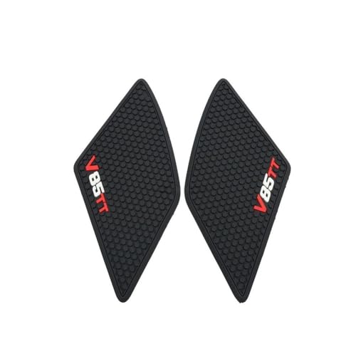 Protège réservoir Moto V85TT Autocollants Antidérapants en Caoutchouc Noir