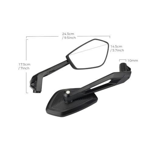 Espejos retrovisores motocicleta que eliminan vibraciones en F850GS y R1250 GS 3