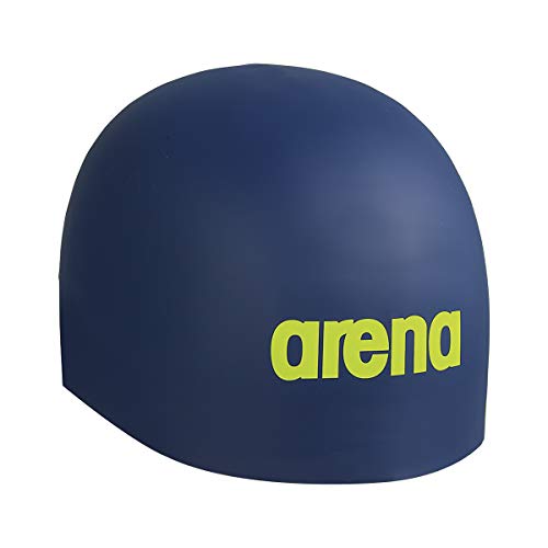 【WA承認】arena(アリーナ) スイミングキャップ 競泳用 ユニセックス 【アクアフォース3Dキャップ】 Mサイズ 公式大会可 レーシングモデル 上級者向け AS5SSC03U