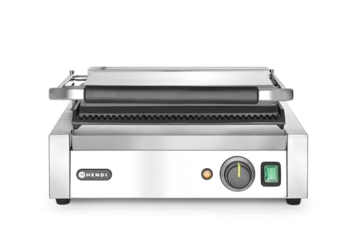 Profi Kontaktgrill von Hendi für Paninis und Sandwiches