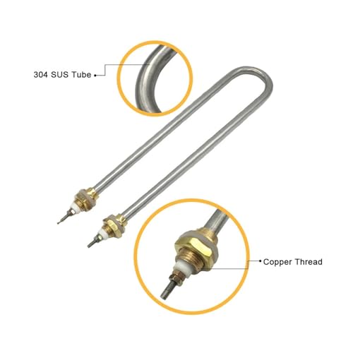 Caloduc électrique de Type U M16 DELURA pour stopper la perte thermique