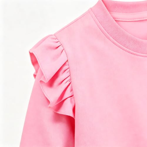 Kids' Santa on a Unicorn Pink Sweatshirt, alternative view 4