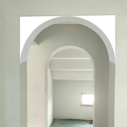 HEFJIAYCIQ �C���e���A�pDIY�h�A�A�[�`���[���f�B���O�L�b�g�A���炩���ߘp�Ȃ������t�H�[�����A�[�`�^���~�g�����R�[�i�[�A�L���E�z�[���p���j�o�[�T���ۂ݂̂���R�[�i�[�h�A�L�b�g,��,16x25x25cm