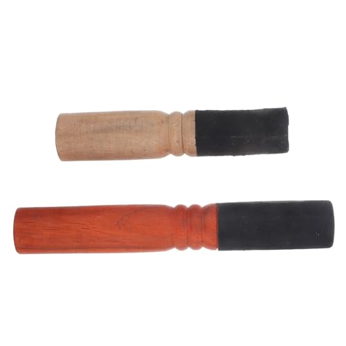 Vaguelly 2pcs Mallet Stick for Singing Bowls Portable Sound Bowl Accessories for Meditation and Professional Buddhist Mallets for Calming Effects and Deep Tones