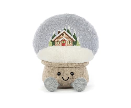 Jellycat Bola de nieve divertida peluche coleccionable de diseño original y textura suave 6