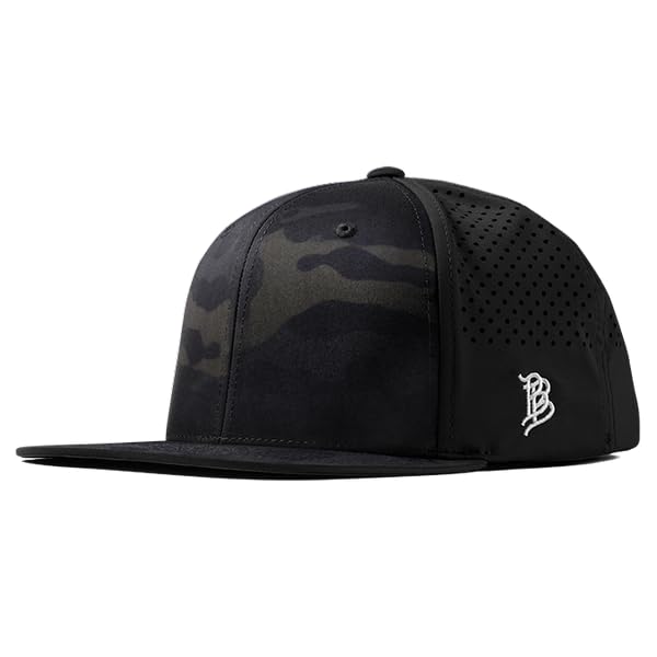 Gorra deportiva para hombre con banda Flexfit y repelente al agua miniatura 1