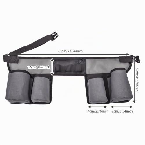 Tablier de nettoyage pour l'entretien ménager, courroie de nettoyage des fenêtres avec 4 poches, pochette d'outils réglable Supplies ménage – vue 2
