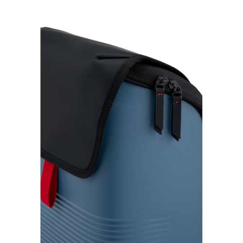 Image of American Tourister Shelvo Hard Shell Laptop Backpack | Polycarbonate PC Shell | 17a€ Laptop Compartment | Smart Sleeve | Magnetic Closure | Hidden Drop Pocket | Water Resistant| 1 Year Warranty