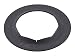 Push-On Pushnut, Stud Size 5/8, Phosphate + Oil, 2-Piece