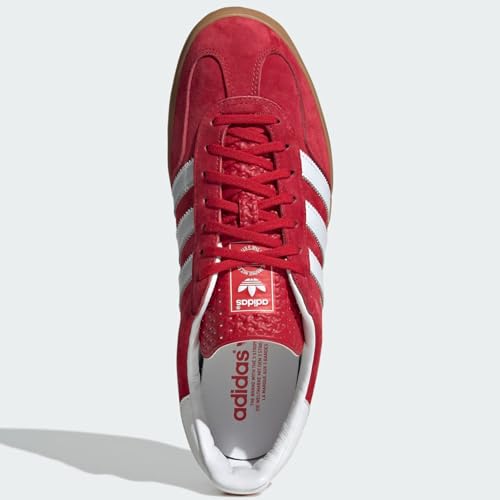 Image of adidas Originals Gazelle Indoor Shoes Men H06261 (Scarlet /Foot), Size 12