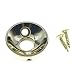 KAISH Gold Brass American Thread Electric Guitar Jackplate Electrosocket Jack Plate for Fender American/MIM Style Tele/Telecaster