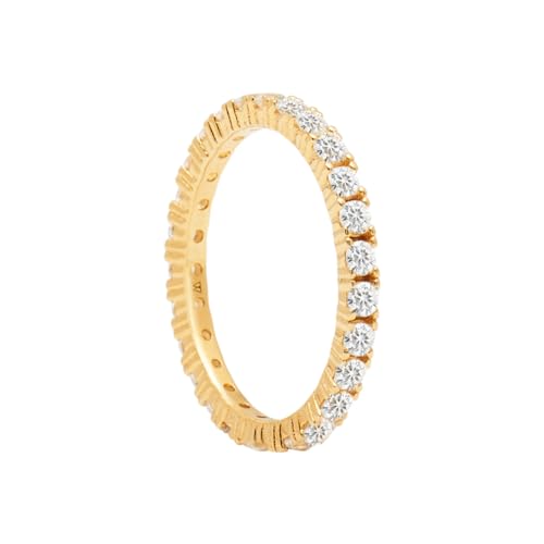 Bague Aisha Naomi P D PAOLA en argent 925 doré taille 17 pour femme