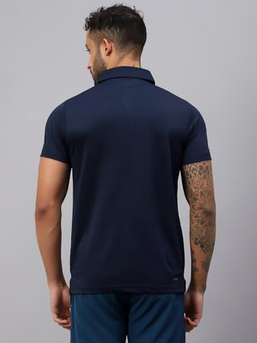 Image of VECTOR X OMT-258 Men's Water Printed Polo T-Shirt