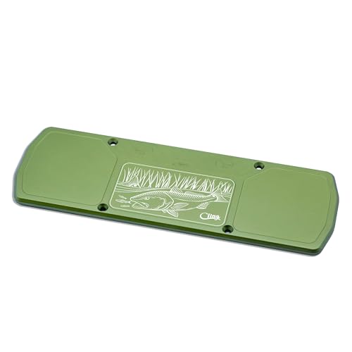 Mag Grab® Boat bar Fishing Magnet - Magnetic Holder and Organizer for Fishing Tools, Pliers, Hooks, Tackle, Flies - Used for Boats, Cars, Trucks (Tailing Reds, Deep Green)