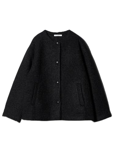 UNITED ARROWS ブラック ノーカラーコート レディース 36 ノーカラーコート｜ユナイテッドアローズ公式通販 - UNITED