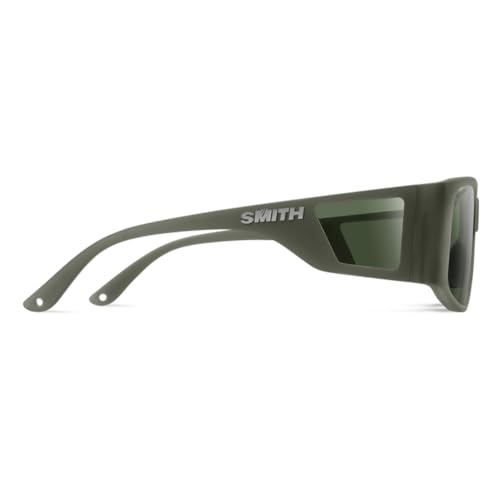 SMITH Casual Matte Gray Marble ChromaPop Polarized Bronze Mirror3