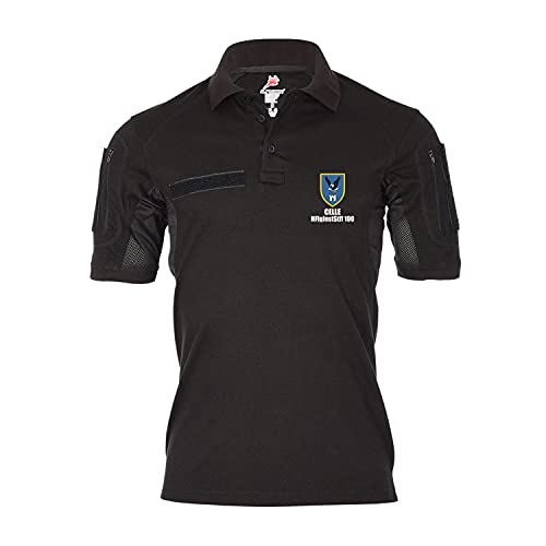Polo tactique Copytec noir équerre aviateur XXXXXL pour mécanique et outdoor