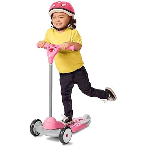 Radio Flyer My 1st Scooter, for Kids 2-5 Years Old, Pink