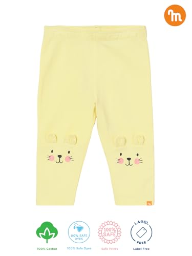 Image of Milou Unisex Baby Organic 100% Soft Cotton Ribbed Leggings| Breathable, Safe & Label-Free Pants for Infants & Toddlers | Soft & Breathable, Safe Dyes, Label-Free Comfort