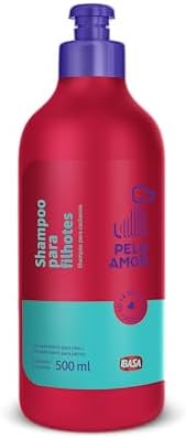 Ibasa Shampoo para Cães Filhotes Pelo Amor 500ml