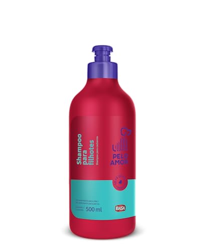 Ibasa Shampoo para Cães Filhotes Pelo Amor 500ml