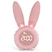 Produktbild Homealexa Kinder Lichtwecker Cute Rabbit Kinderwecker Creative Nachttischlampe Snooze-Funktion, zeitgesteuertes Nachtlicht, Kindertagesgeschenk für Kinder, Mädchen (Pink)