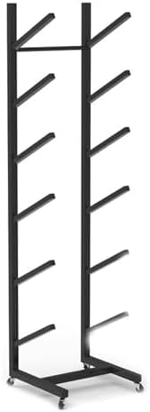 Freestanding Skateboard & Longboard Storage Rack - Space-Saving Floor Stand Organizer for Home Gym/Studio - Holds 10 Boards, Perfect for Corners & Display