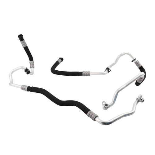 Engine Oil Cooler Line Compatible with 2007-2017 BMW 550i 550i GT 650i 750i F07 F10 F11 F06 F12 F13 F01 F02 F03 17227589510 17227589509