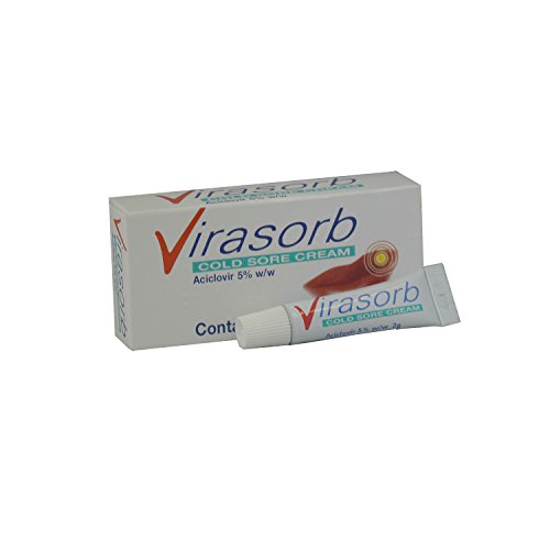 Virasorb Cold Sore Cream Aciclovir 5% 2g