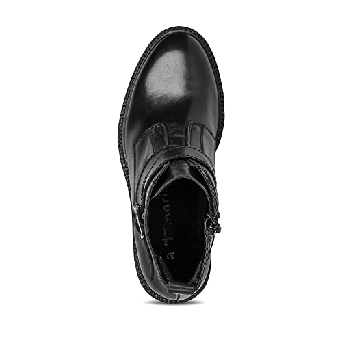 Tamaris Donna 1-1-25469-29, Stivaletto, Pelle Nera, 37 Eu - 2