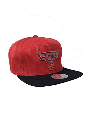 Gorra Snapback Chicago Bulls Roja Mitchel & Ness miniatura 2