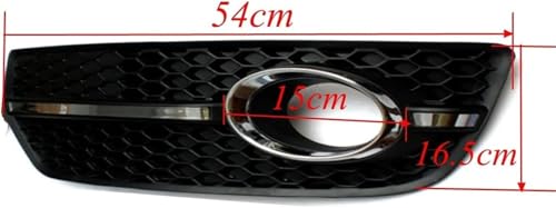 Grille de phare antibrouillard ABS chromé pour protéger et sublimer votre voiture