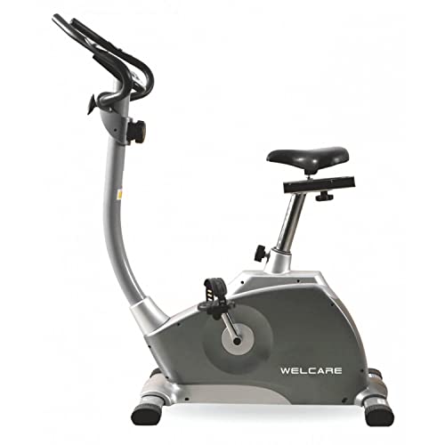 Image of Welcare WC8006 Upright Bike Magnetic Basic with LCD Display, Adjustable seat for Cardio Workout (Free Installation Assistance)