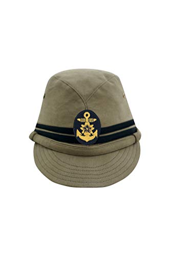 IJN Third Type Officer Field Cap Khaki