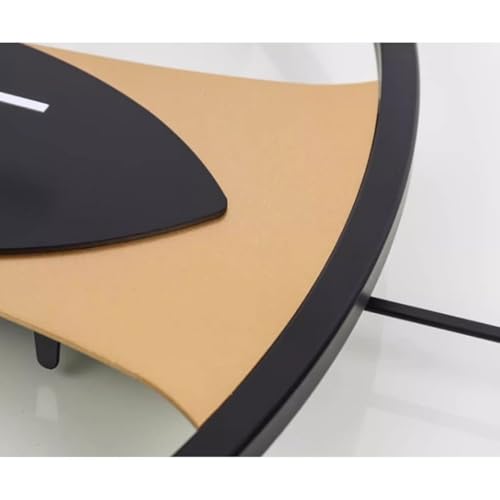 Horloge pour mur XJBTBA luxe moderne grand format design salon - 3