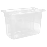 PartyKindom Recipiente para Cocinar a Baja Temperatura 6l Transparente para Olla de Cocción Lenta Doméstica, Caja de Almacenamiento Versátil para Verduras y Frutas, Soporte Práctico para Sous