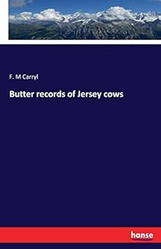 Paperback Butter records of Jersey cows Book