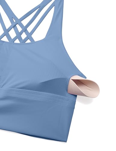 Image of CRZ YOGA Naked Feeling Scoop Neck Sports Bras