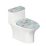 Ensemble de Couvercle de Toilette: Vous obtiendrez 1 pièce de couvercle de couvercle de toilette et 1 pièce de couvercle de couvercle de réservoir de toilette. Servir à la fois comme un accessoire fonctionnel et un accent décoratif pour élever l'ordre de l'espace. Le couvercle de poussière du couvercle de toilette convient à divers scénarios tels que la maison, l'hôtel, les lieux publics et ainsi de suite