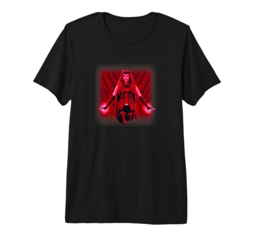 T-shirt Scarlet Witch Marvel WandaVision au portrait premium et finitions soignées