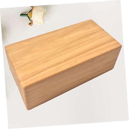 BRIGHTFUFU Yogaset Yoga Blocks Wooden Bricks No Scratch Surface for Safe Practice