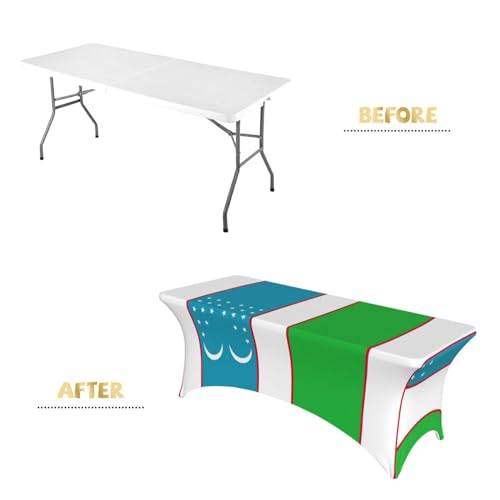 Nappe extensible Ouzbékistan infroissable pour table 1,8 m